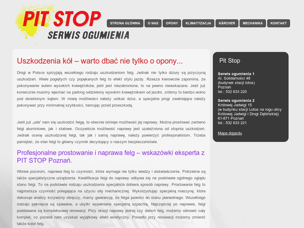 http://www.pit-stop-poznan.pl/uszkodzenia-kol-warto-dbac-nie-tylko-o-opony